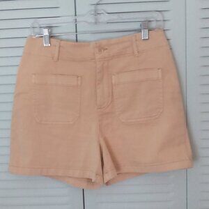 BAGATELLE COLLECTION NY SZ 8 PATCH 4 POCKET SHORTS COTTON BLEND 2 EXTRA BUTTONS